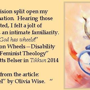 Disability and Divine Power: Reading Julia Watts Belser (December 21, 2017)